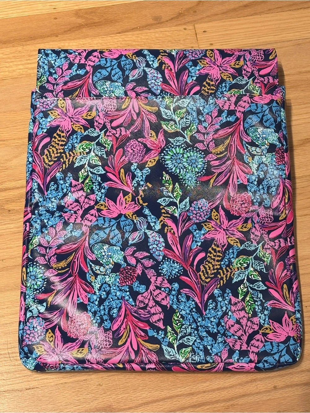 NWT Lilly Pulitzer Calypso Coast Woven laptop sleeve